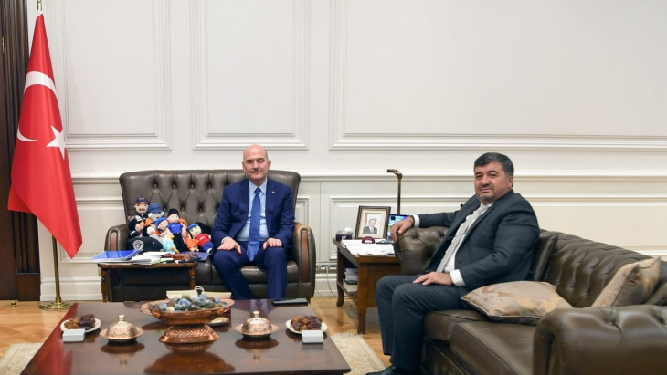 İçişleri Bakanı Süleyman Soylu'yu Ziyaret